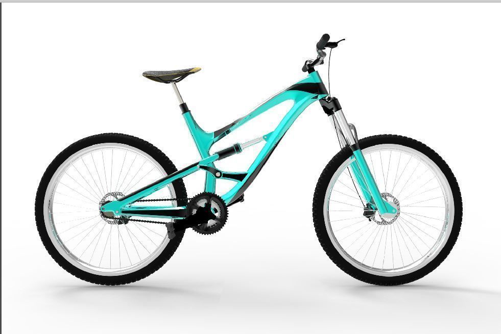  mountain bike 2 3D model_4