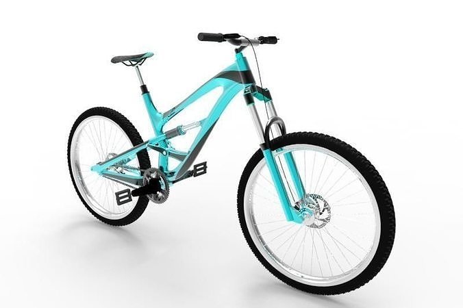  mountain bike 2 3D model