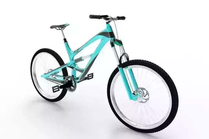  mountain bike 2 3D model