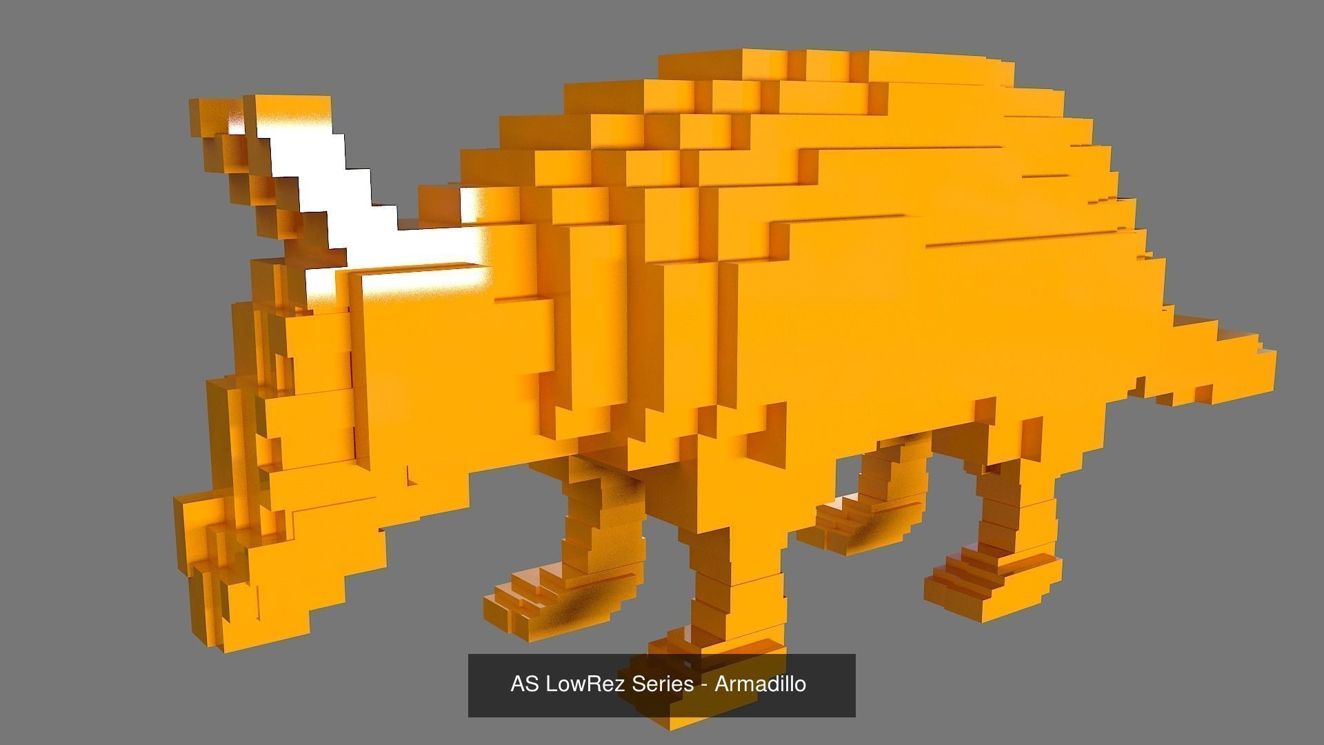 Lowrez printable Animals 3D Model Collection_7