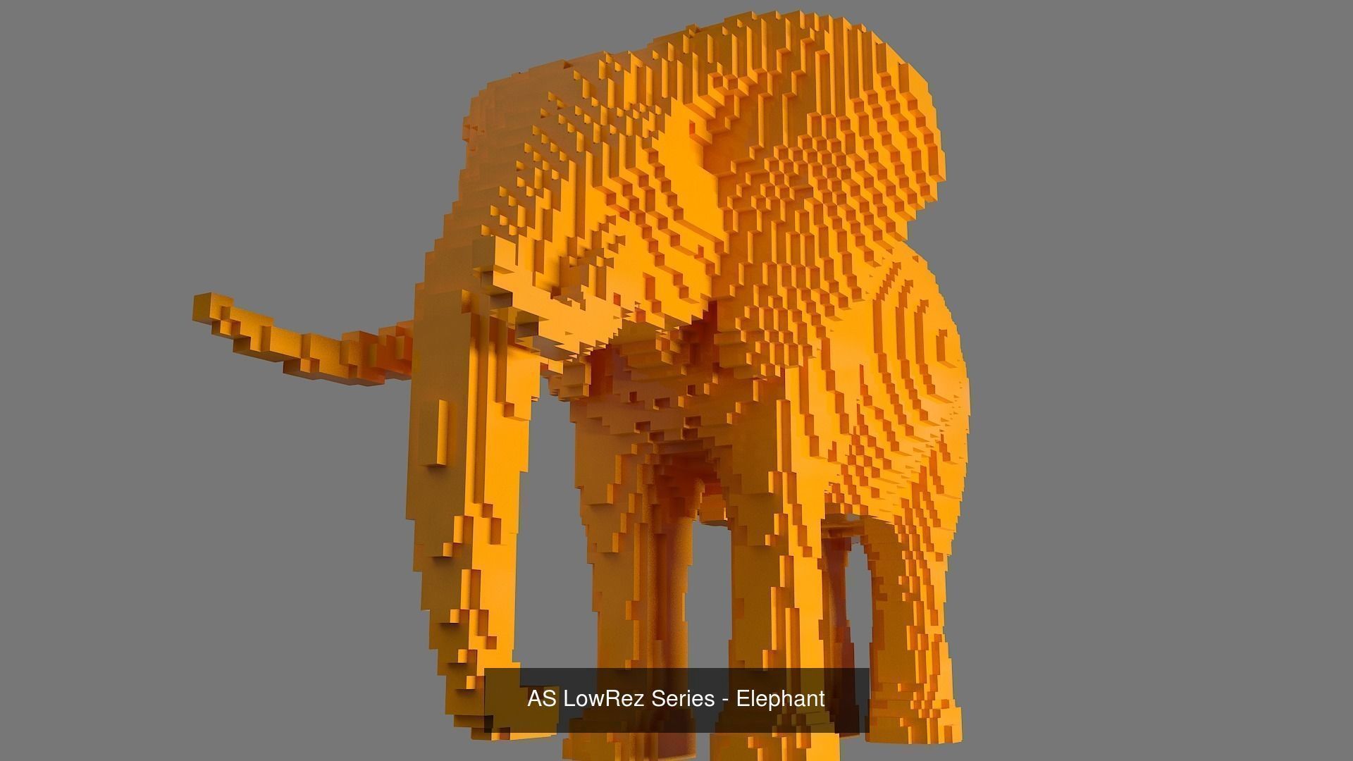 Lowrez printable Animals 3D Model Collection_9