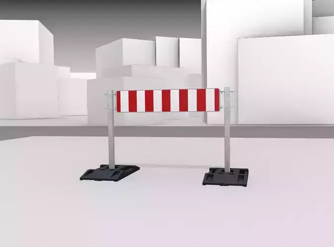 Construction Barrier Version 3 600-33 250x1200mm 