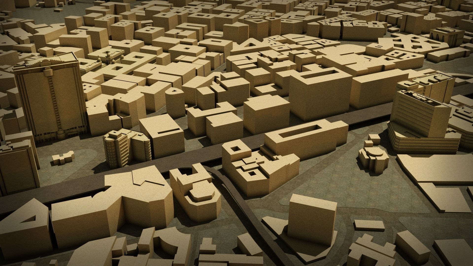 Cairo City Center 3D 3D model_2
