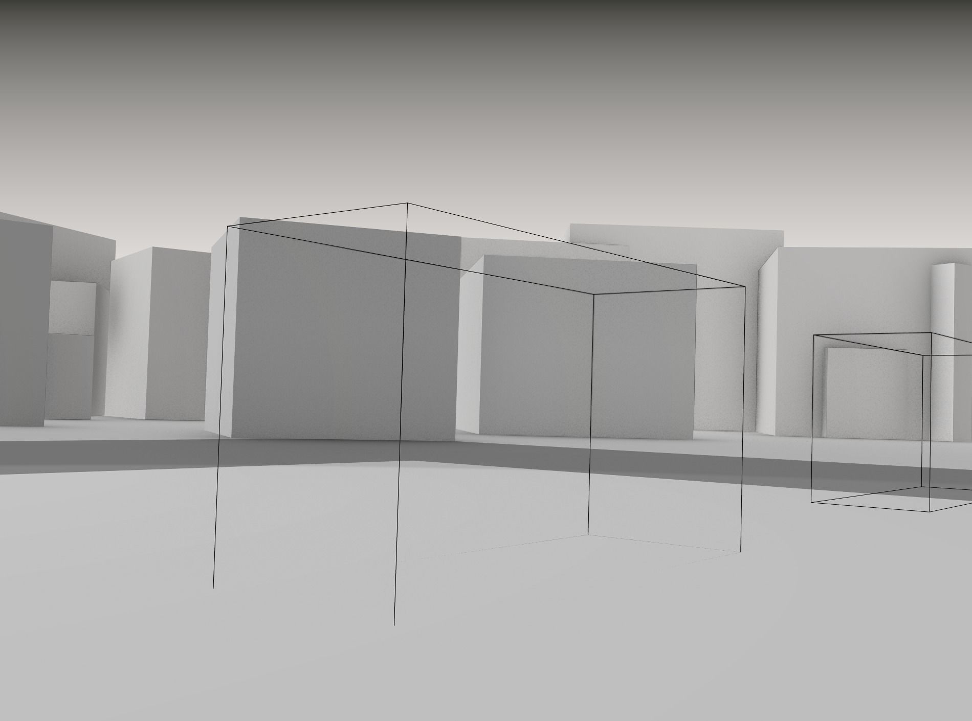 Construction Barrier 5 with warning lights 600-37 500x1600mm Low-poly 3D model_21