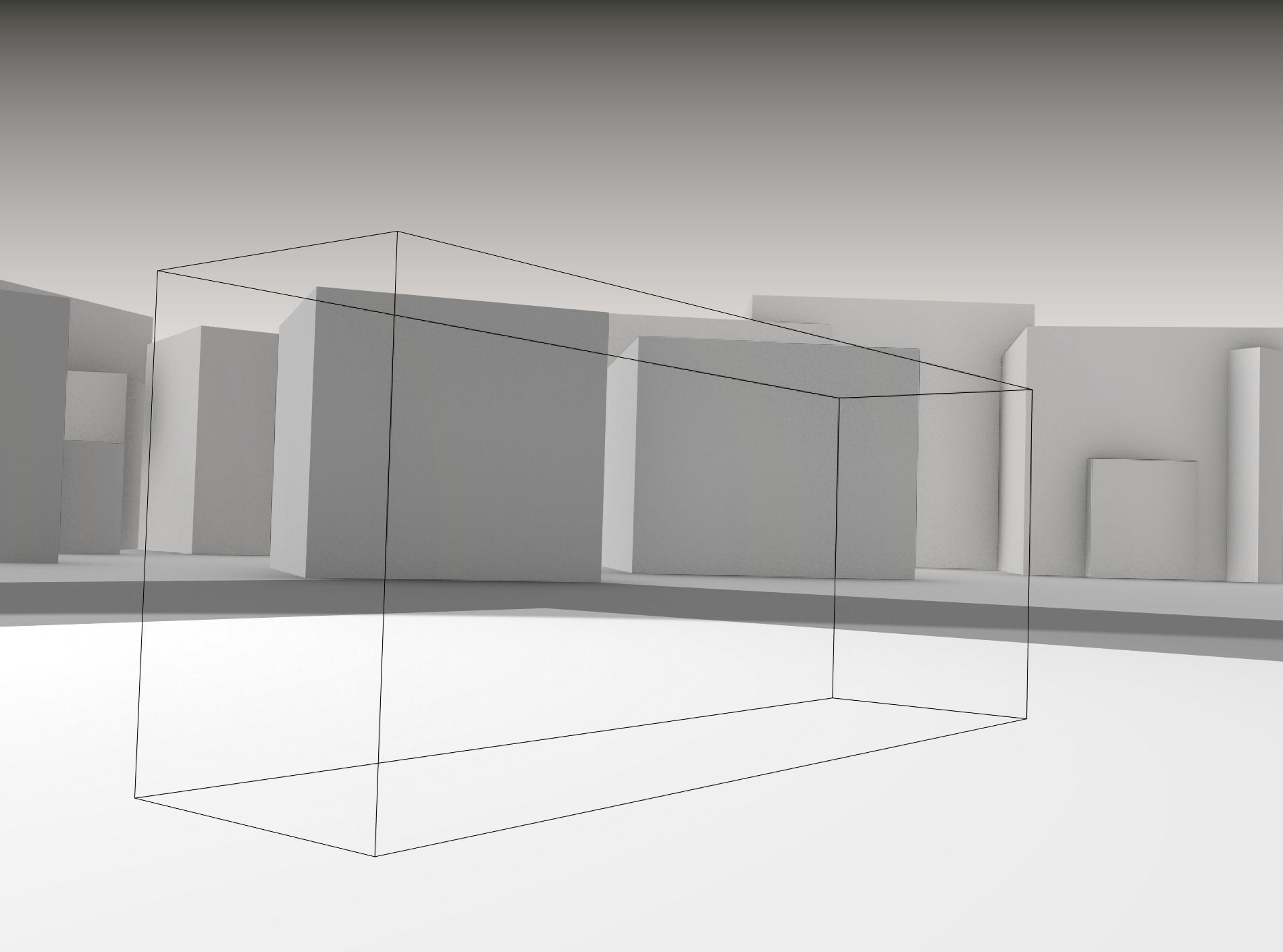 Construction Barrier 5 with warning lights 600-36 250x2400mm Low-poly 3D model_21