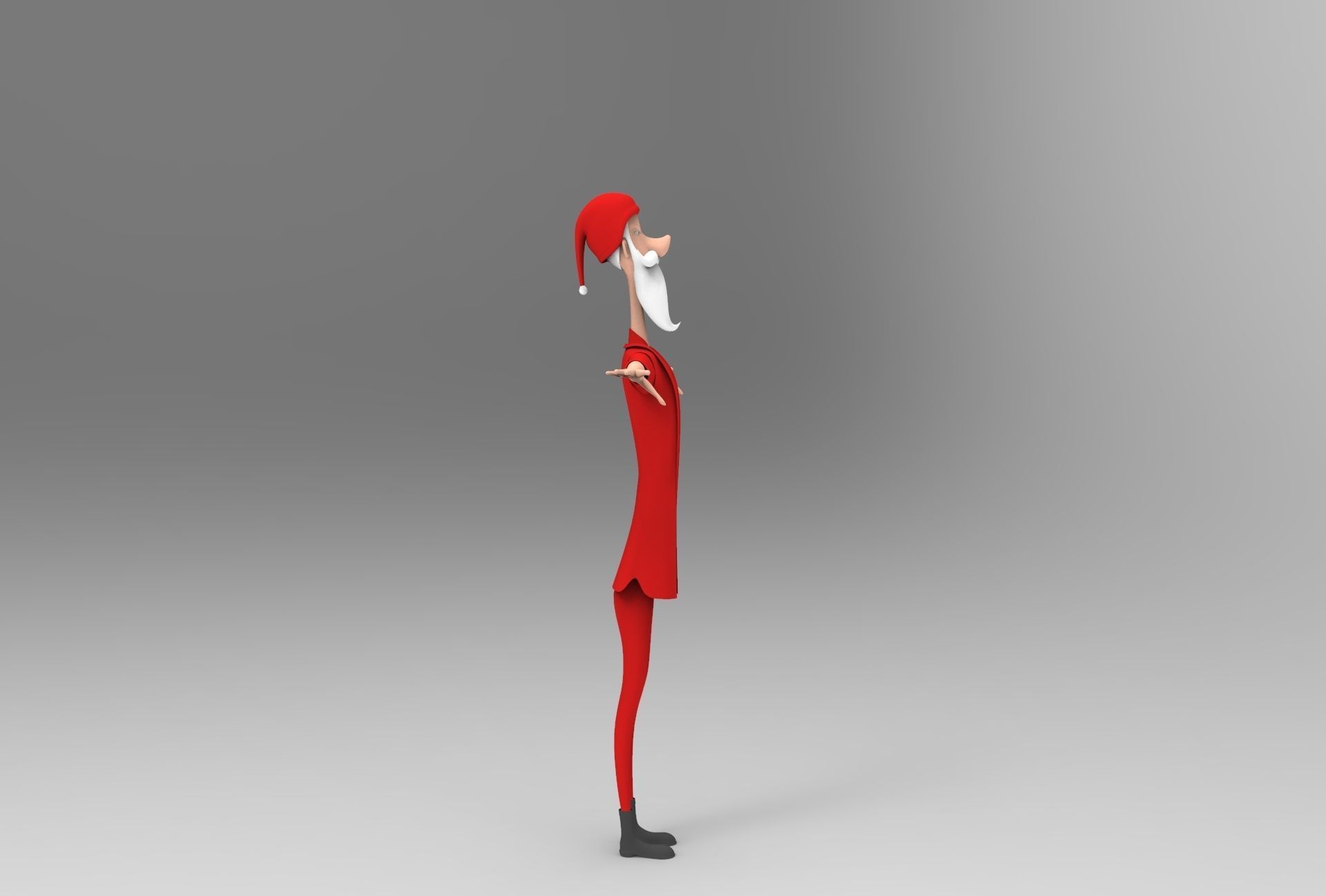 Santa Claus 3D model_1