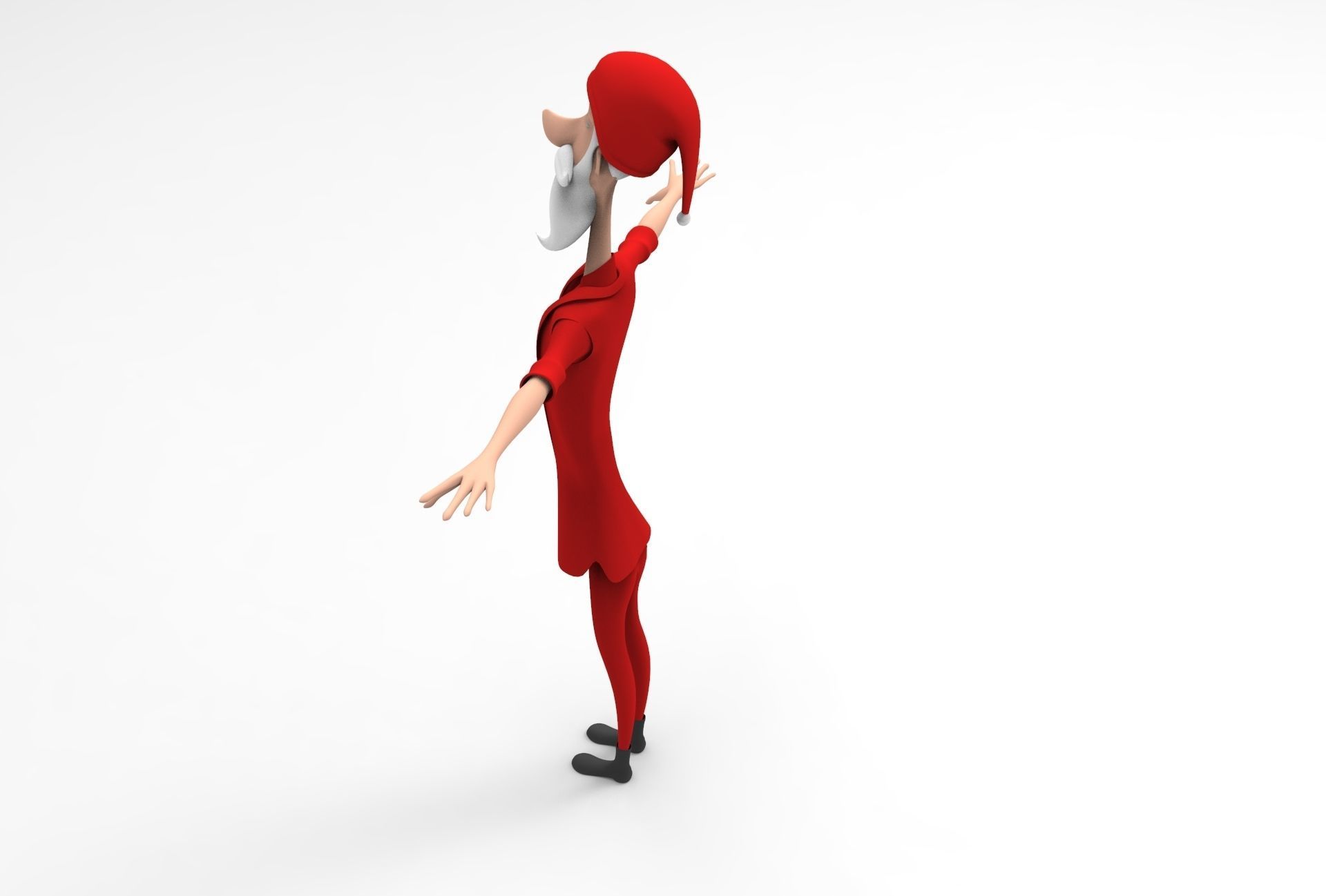 Santa Claus 3D model_5