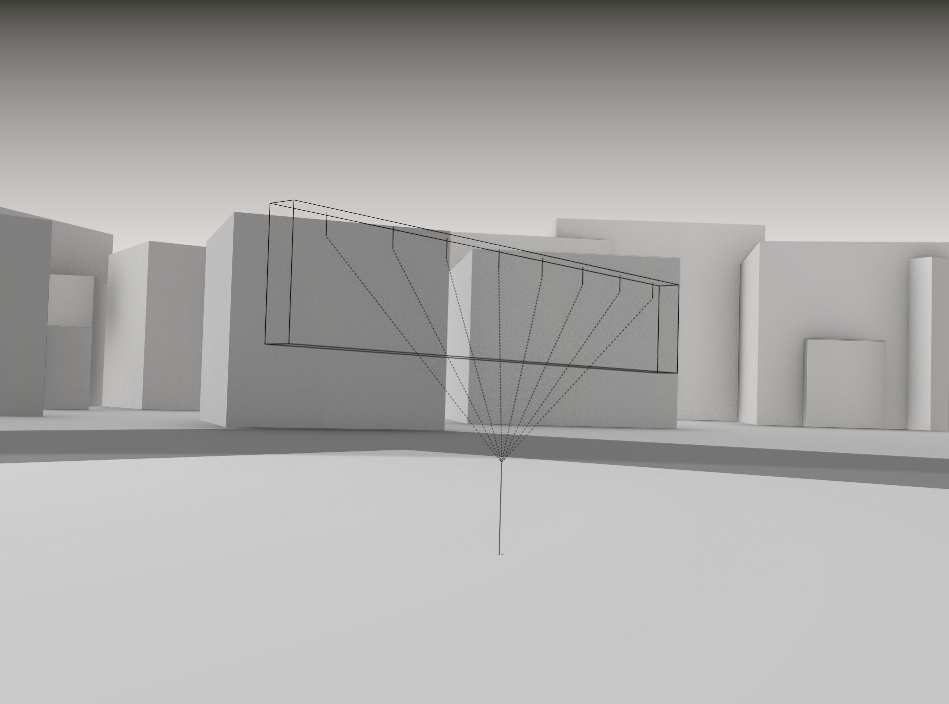 Construction Barrier 6 with animated lights 600-36 250x2400mm Low-poly 3D model_19