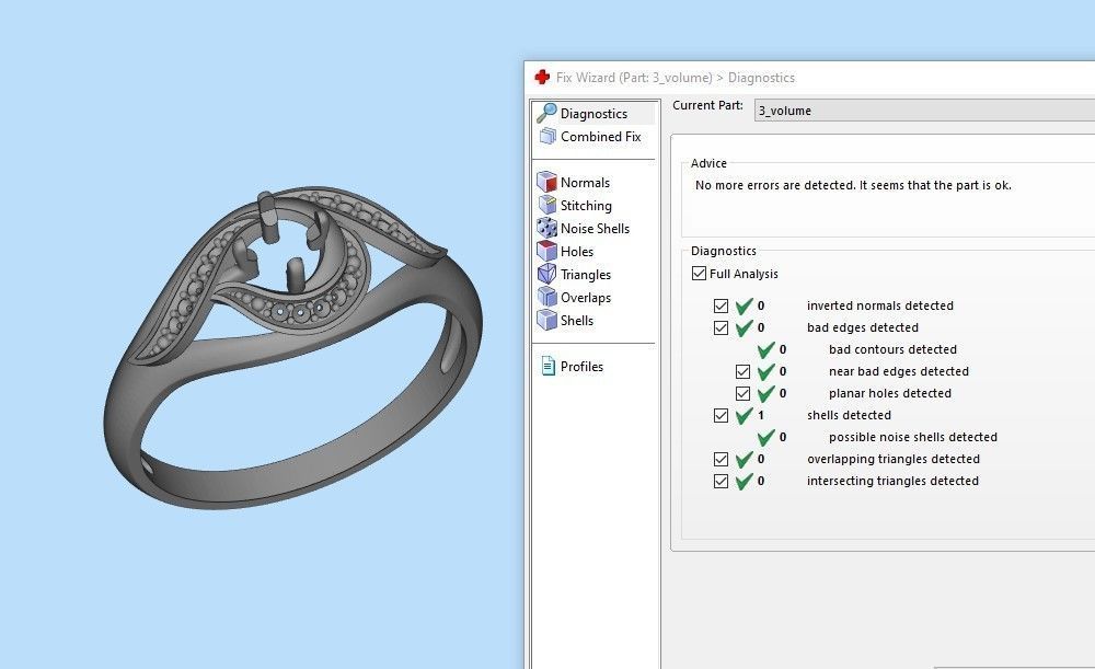 Solitaire Wedding Engagement Women Ring  3dm stl  3D print model_5