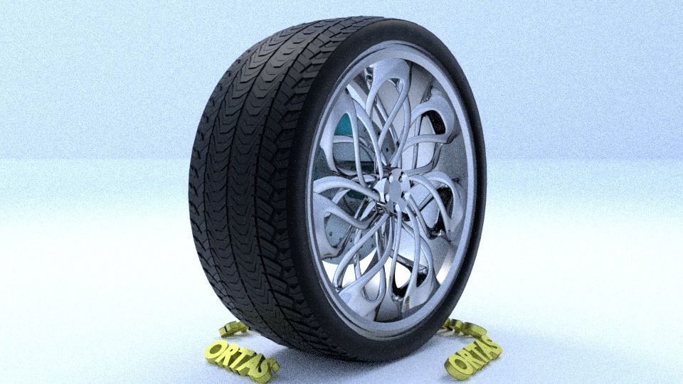 ORTAS CAR RIM 15-16-17-18-19-20-21 GAME READY RIM TIRE AND DISC 3D Model Collection_19