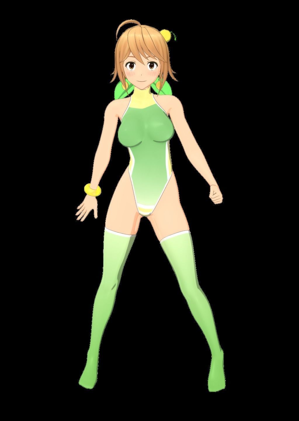 Virtu-A-Dolls 01  Himukai Manatsu - Full Version Low-poly 3D model_5