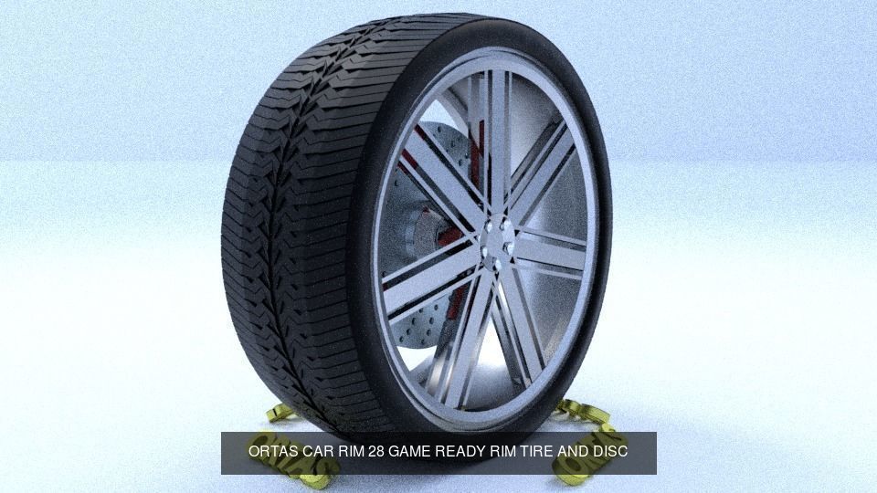 ORTAS CAR RIM 22-23-24-25-26-27-28 GAME READY 3D Model Collection_1