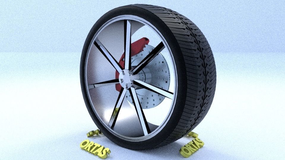 ORTAS CAR RIM 29-30-31-32-33-34-35 GAME READY 3D Model Collection_32