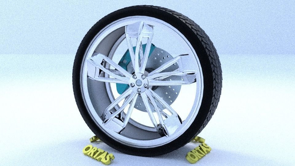 ORTAS CAR RIM 29-30-31-32-33-34-35 GAME READY 3D Model Collection_12