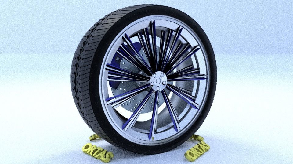 ORTAS CAR RIM 29-30-31-32-33-34-35 GAME READY 3D Model Collection_60