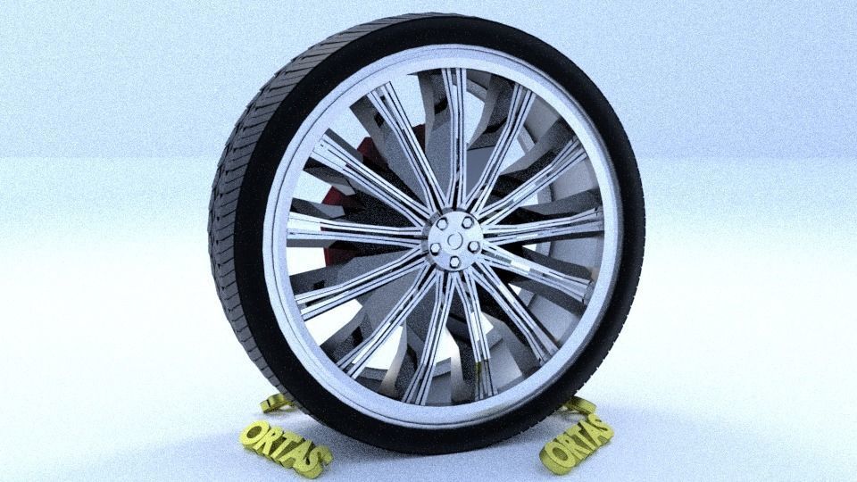 ORTAS CAR RIM 36-37-38-39-40-41-42 GAME READY 3D Model Collection_51
