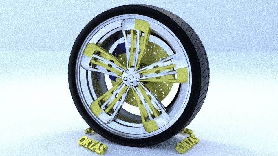 ORTAS CAR RIM 36-37-38-39-40-41-42 GAME READY 3D Model Collection_34
