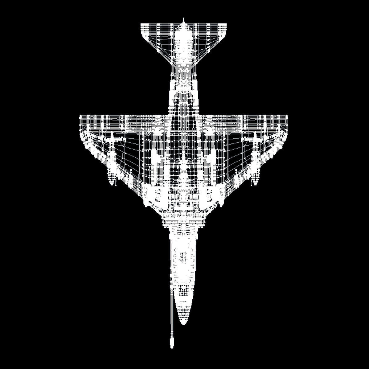 A4 Skyhawk 3D model_7