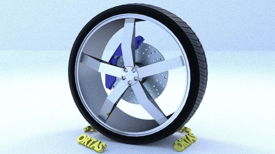 ORTAS CAR RIM 50-51-52-53-54-55-56 GAME READY 3D Model Collection_22