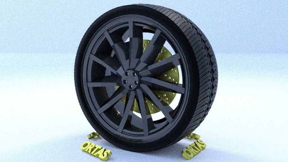 ORTAS CAR RIM 50-51-52-53-54-55-56 GAME READY 3D Model Collection_77