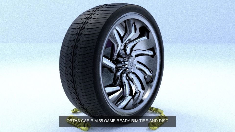 ORTAS CAR RIM 50-51-52-53-54-55-56 GAME READY 3D Model Collection_2