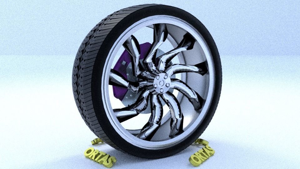 ORTAS CAR RIM 50-51-52-53-54-55-56 GAME READY 3D Model Collection_60