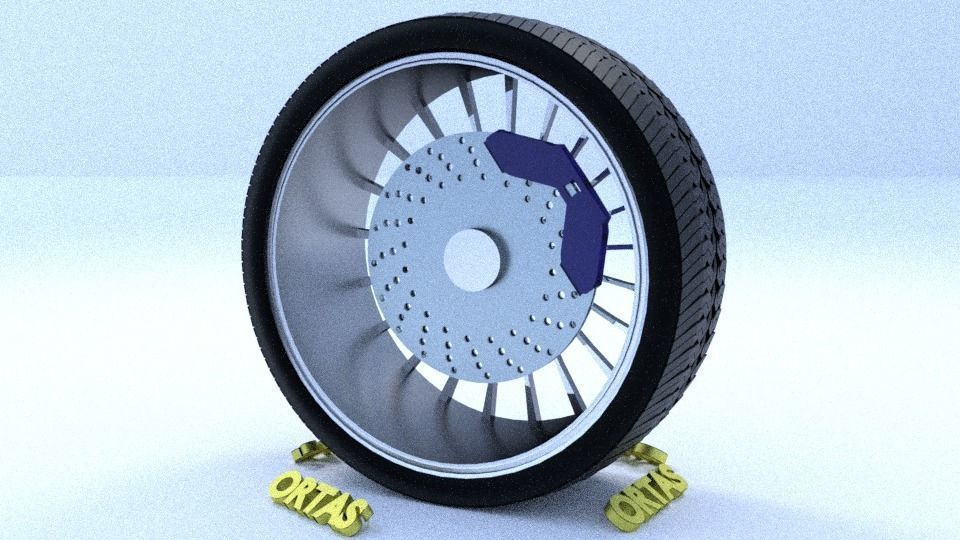 ORTAS CAR RIM 50-51-52-53-54-55-56 GAME READY 3D Model Collection_53
