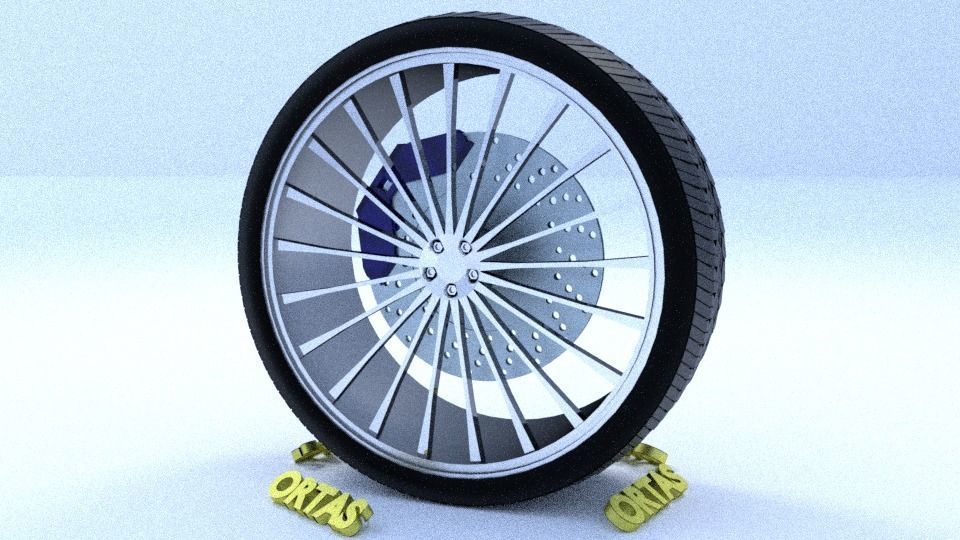 ORTAS CAR RIM 50-51-52-53-54-55-56 GAME READY 3D Model Collection_54
