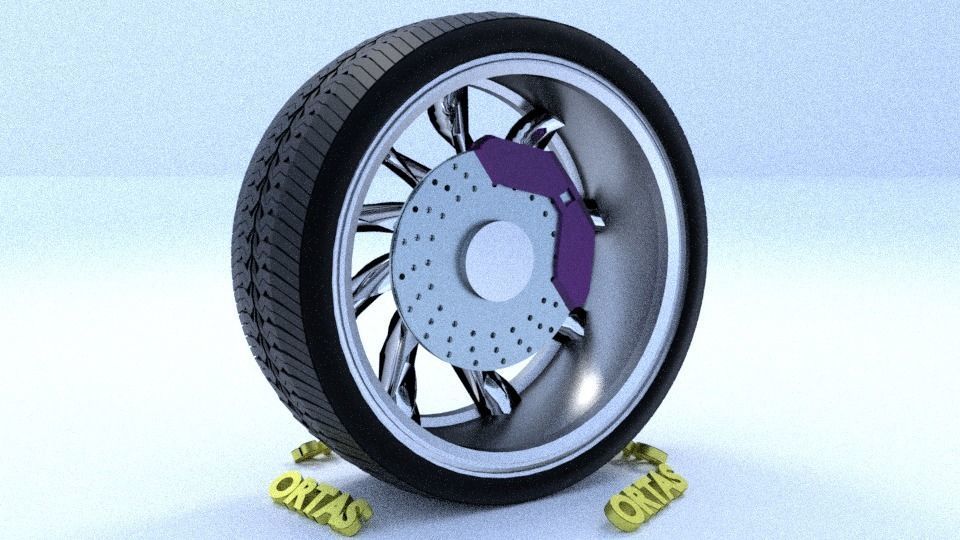 ORTAS CAR RIM 50-51-52-53-54-55-56 GAME READY 3D Model Collection_63