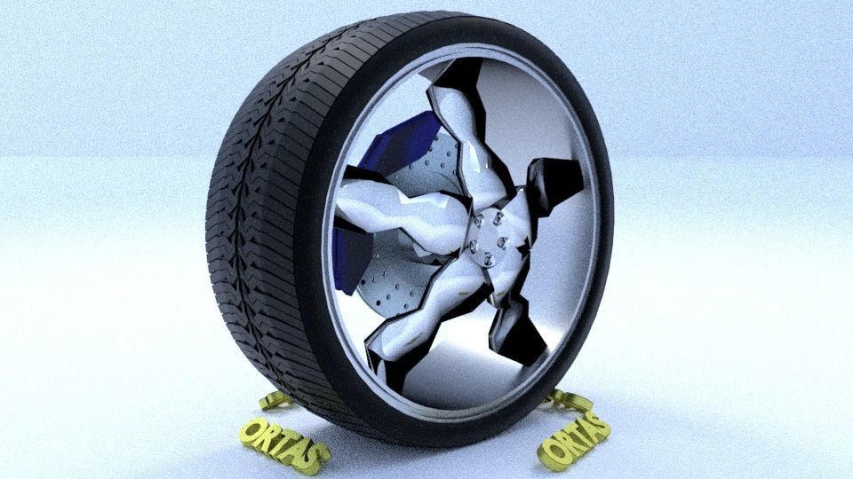 ORTAS CAR RIM 57-58-59-60-61-62-63 GAME READY 3D Model Collection_69