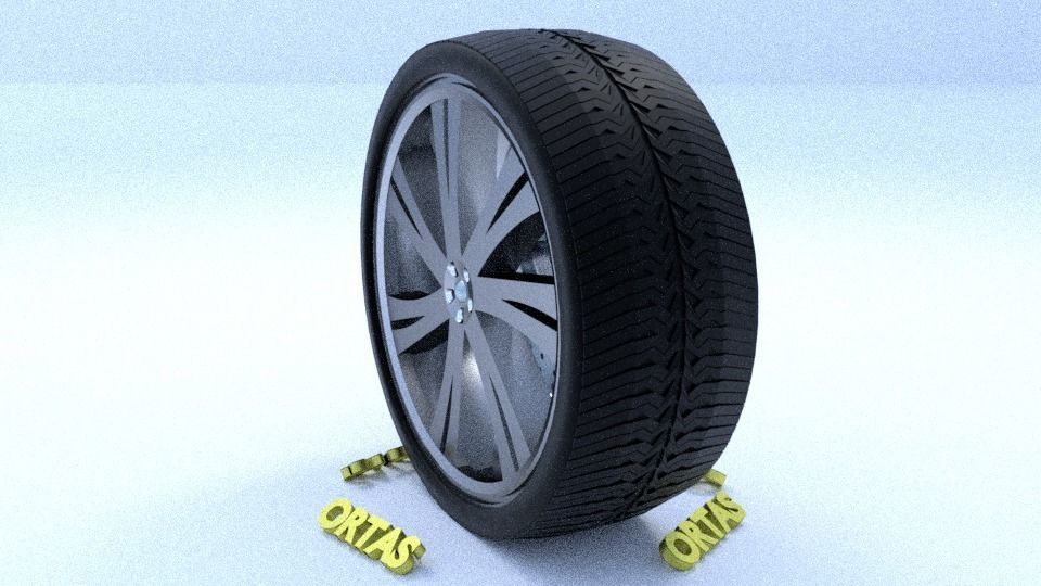 ORTAS CAR RIM 1-2-3-4-5-6-7-8-9-10 GAME READY 3D Model Collection_47