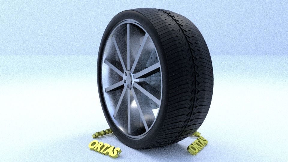 ORTAS CAR RIM 1-2-3-4-5-6-7-8-9-10 GAME READY 3D Model Collection_68