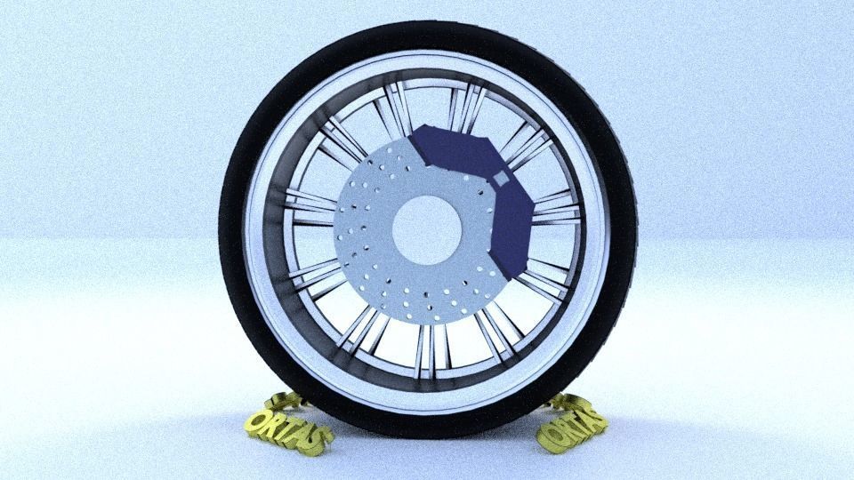 ORTAS CAR RIM 1-2-3-4-5-6-7-8-9-10 GAME READY 3D Model Collection_38