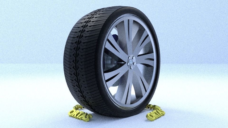 ORTAS CAR RIM 1-2-3-4-5-6-7-8-9-10 GAME READY 3D Model Collection_41