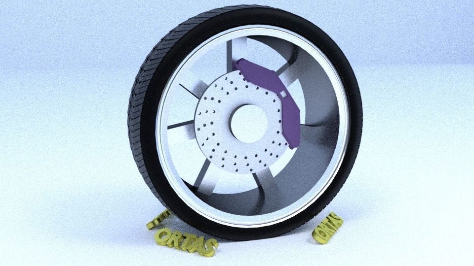 ORTAS CAR RIM 1-2-3-4-5-6-7-8-9-10 GAME READY 3D Model Collection_17
