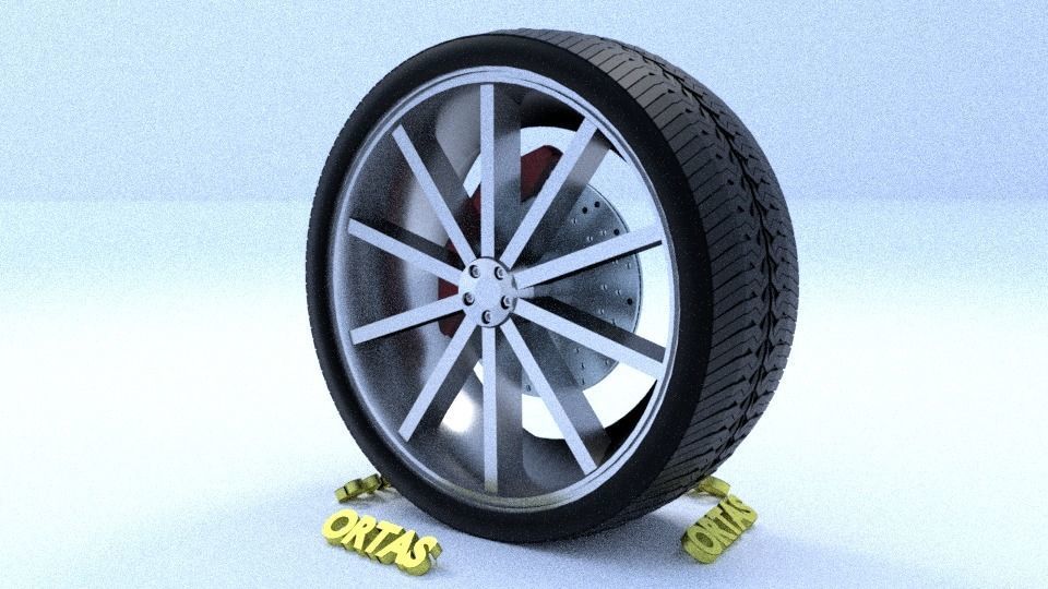 ORTAS CAR RIM 1-2-3-4-5-6-7-8-9-10 GAME READY 3D Model Collection_65