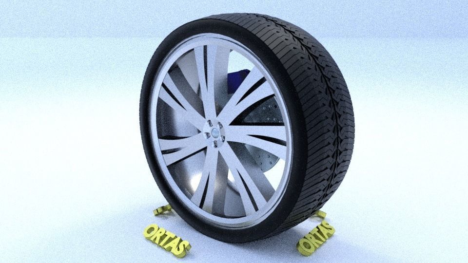 ORTAS CAR RIM 1-2-3-4-5-6-7-8-9-10 GAME READY 3D Model Collection_48