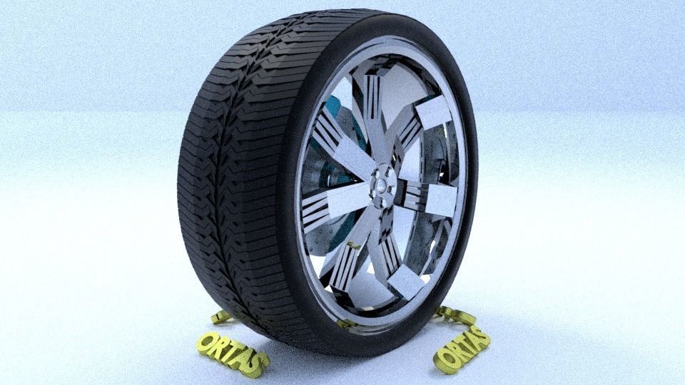 ORTAS CAR RIM 1-2-3-4-5-6-7-8-9-10 GAME READY 3D Model Collection_81