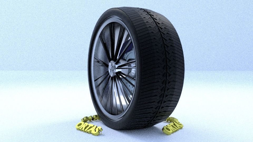 ORTAS CAR RIM 1-2-3-4-5-6-7-8-9-10 GAME READY 3D Model Collection_37