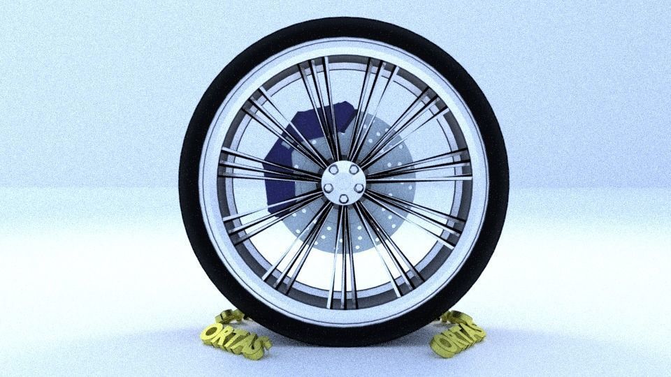 ORTAS CAR RIM 1-2-3-4-5-6-7-8-9-10 GAME READY 3D Model Collection_34