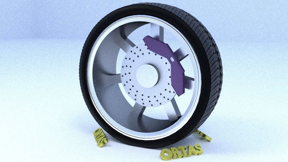 ORTAS CAR RIM 1-2-3-4-5-6-7-8-9-10 GAME READY 3D Model Collection_19