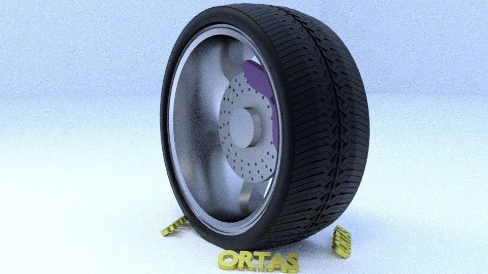 ORTAS CAR RIM 1-2-3-4-5-6-7-8-9-10 GAME READY 3D Model Collection_18