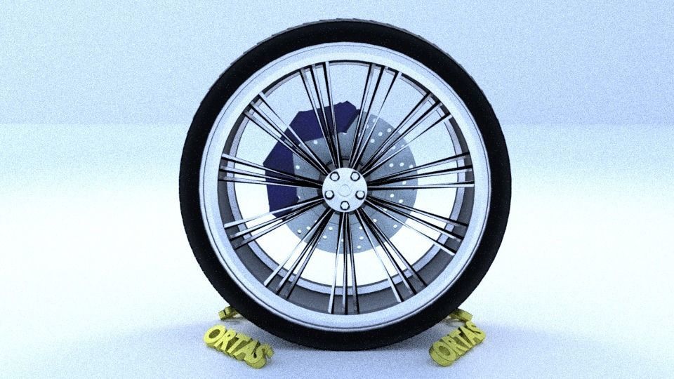 ORTAS CAR RIM 1-2-3-4-5-6-7-8-9-10 GAME READY 3D Model Collection_33