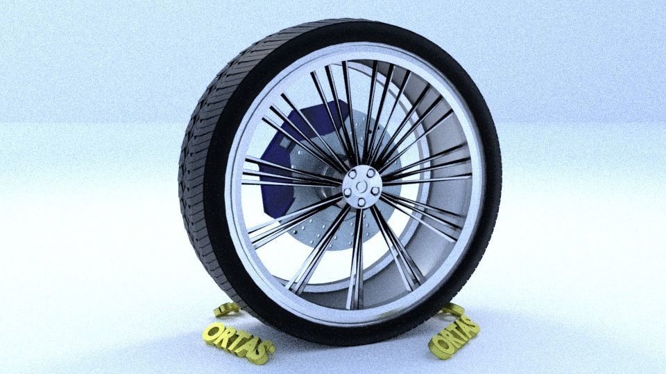 ORTAS CAR RIM 1-2-3-4-5-6-7-8-9-10 GAME READY 3D Model Collection_32