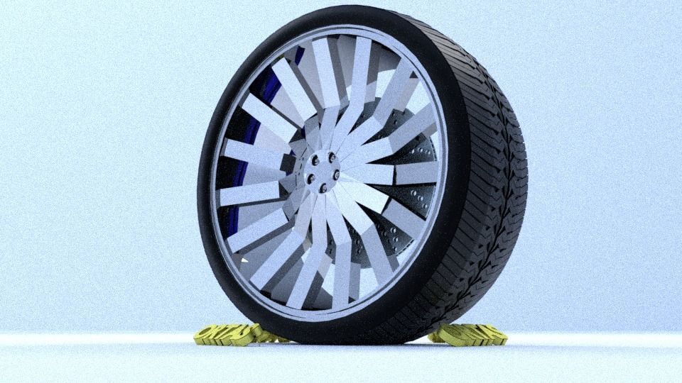 ORTAS CAR RIM 1-2-3-4-5-6-7-8-9-10 GAME READY 3D Model Collection_106