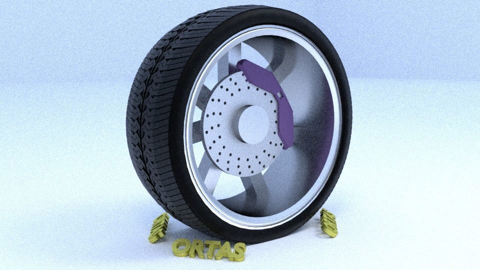 ORTAS CAR RIM 1-2-3-4-5-6-7-8-9-10 GAME READY 3D Model Collection_20