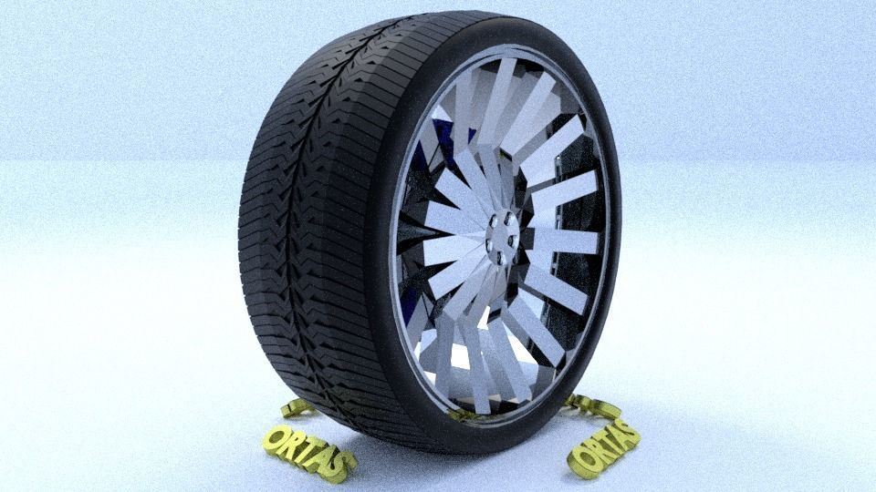 ORTAS CAR RIM 1-2-3-4-5-6-7-8-9-10 GAME READY 3D Model Collection_101