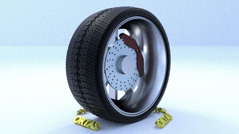 ORTAS CAR RIM 1-2-3-4-5-6-7-8-9-10 GAME READY 3D Model Collection_69