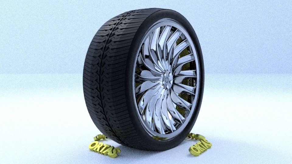 ORTAS CAR RIM 1-2-3-4-5-6-7-8-9-10 GAME READY 3D Model Collection_71