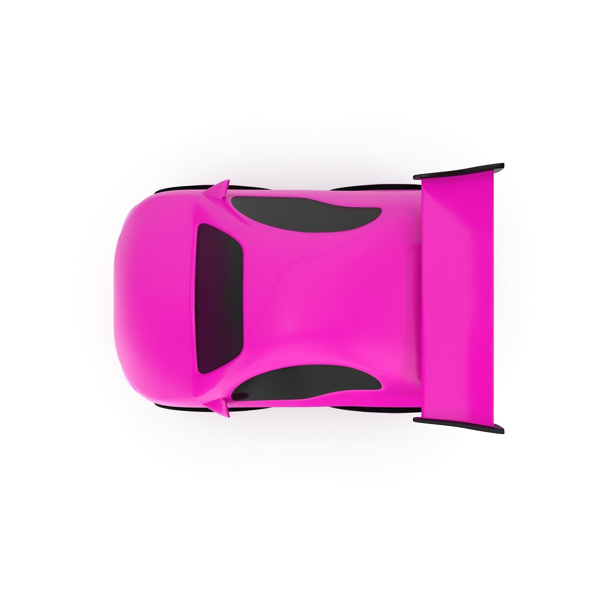 car toy Low-poly 3D model_5